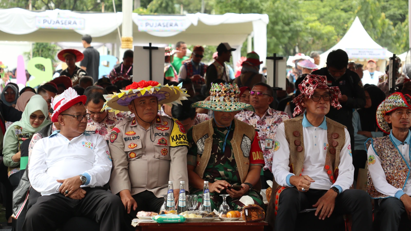 Karnaval Pakaian Berbahan Daur Ulang Pada Acara Bogor Kabupaten Ramah Lingkungan Tahun 2024