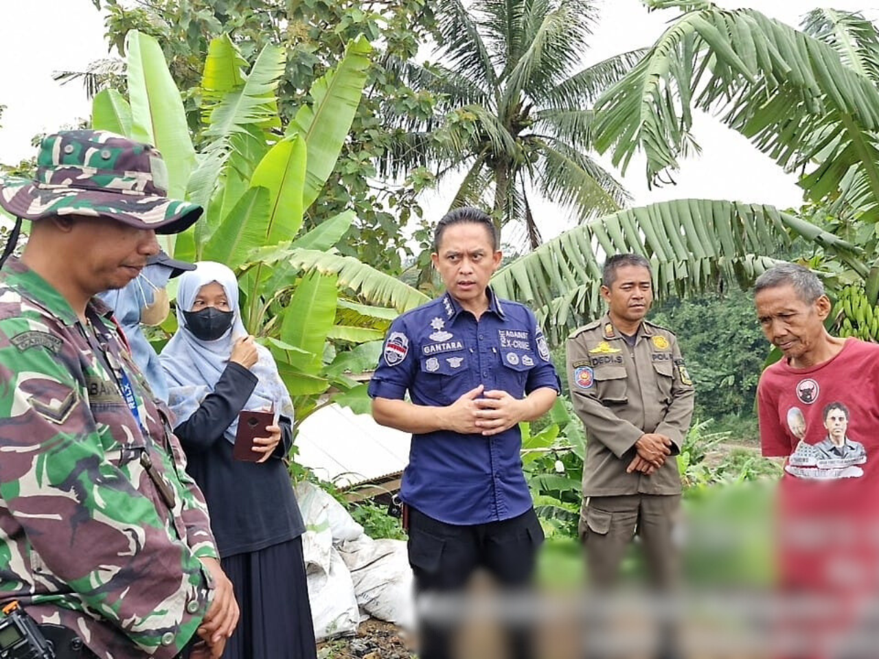 Penyegelan Tempat Pengolahan Accu Bekas, Desa Cinangka, Kecamatan Ciampea, Kabupaten Bogor