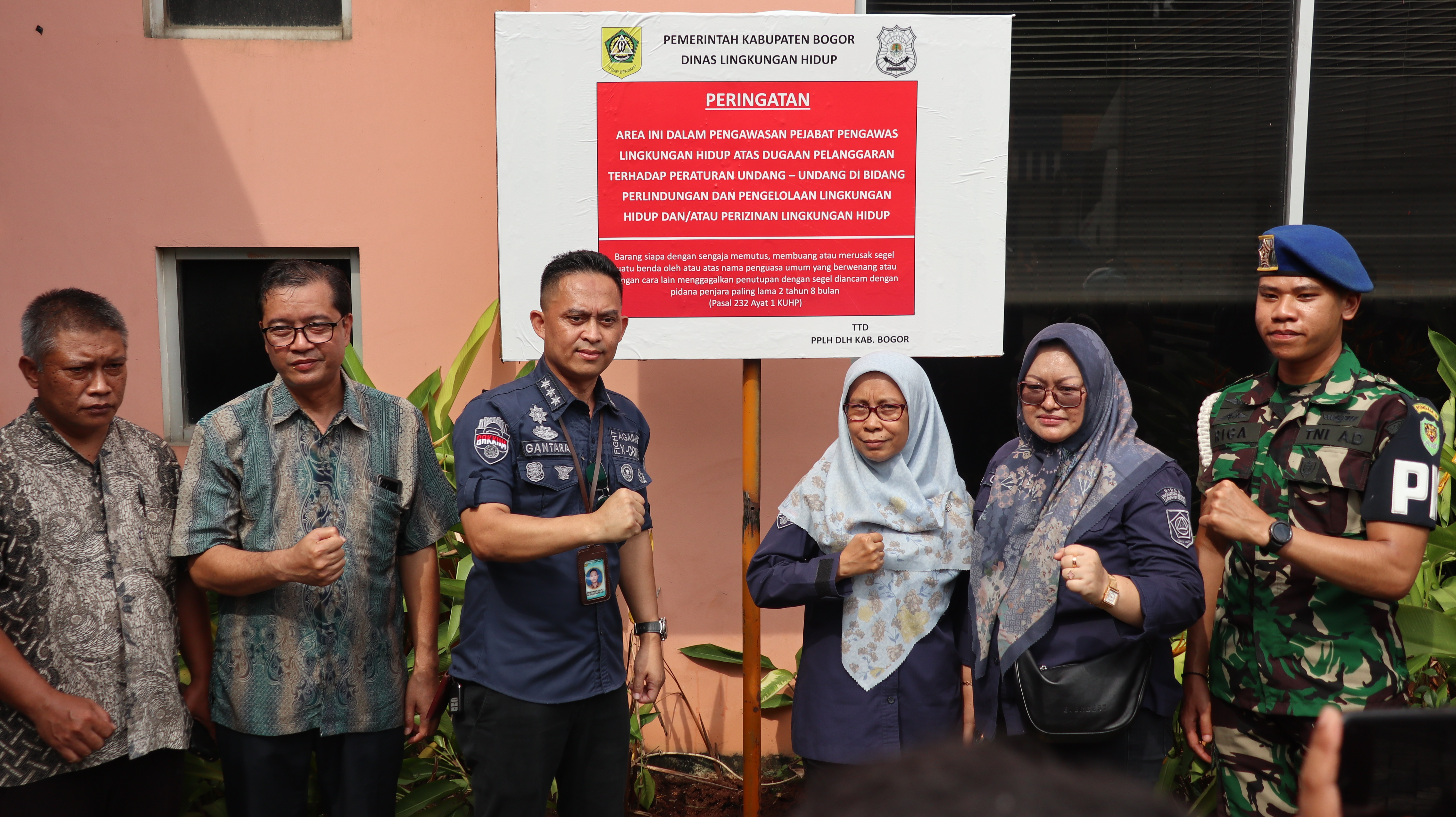 Sidak dan Penindakan Dugaan Pencemaran Lingkungan Setu Rawa Jejed