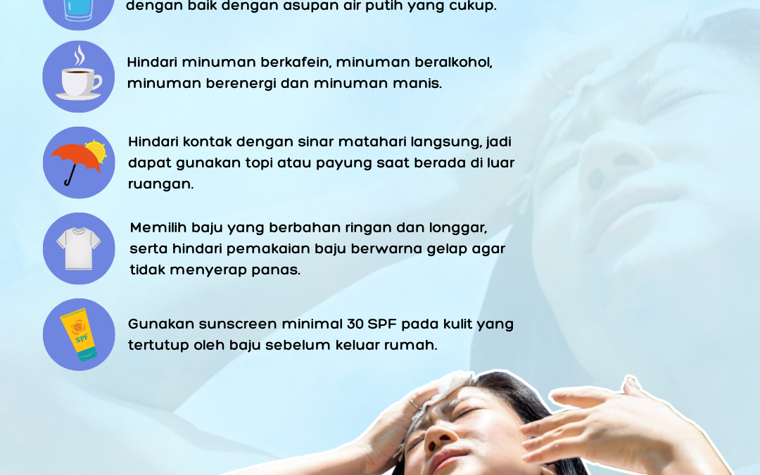 Tips Hadapi Cuaca Panas