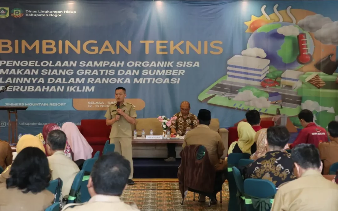 Bimbingan Teknis Pengelolaan Sampah Sisa Makan Siang Gratis dan Sumber Lainnya Dalam Rangka Mitigasi Perubahan Iklim